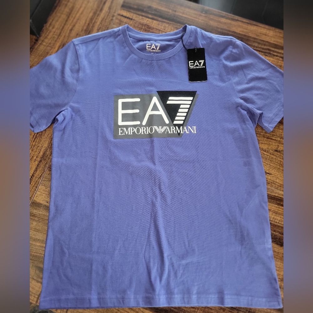 Emporio Armani EA7 Purple T-Shirt